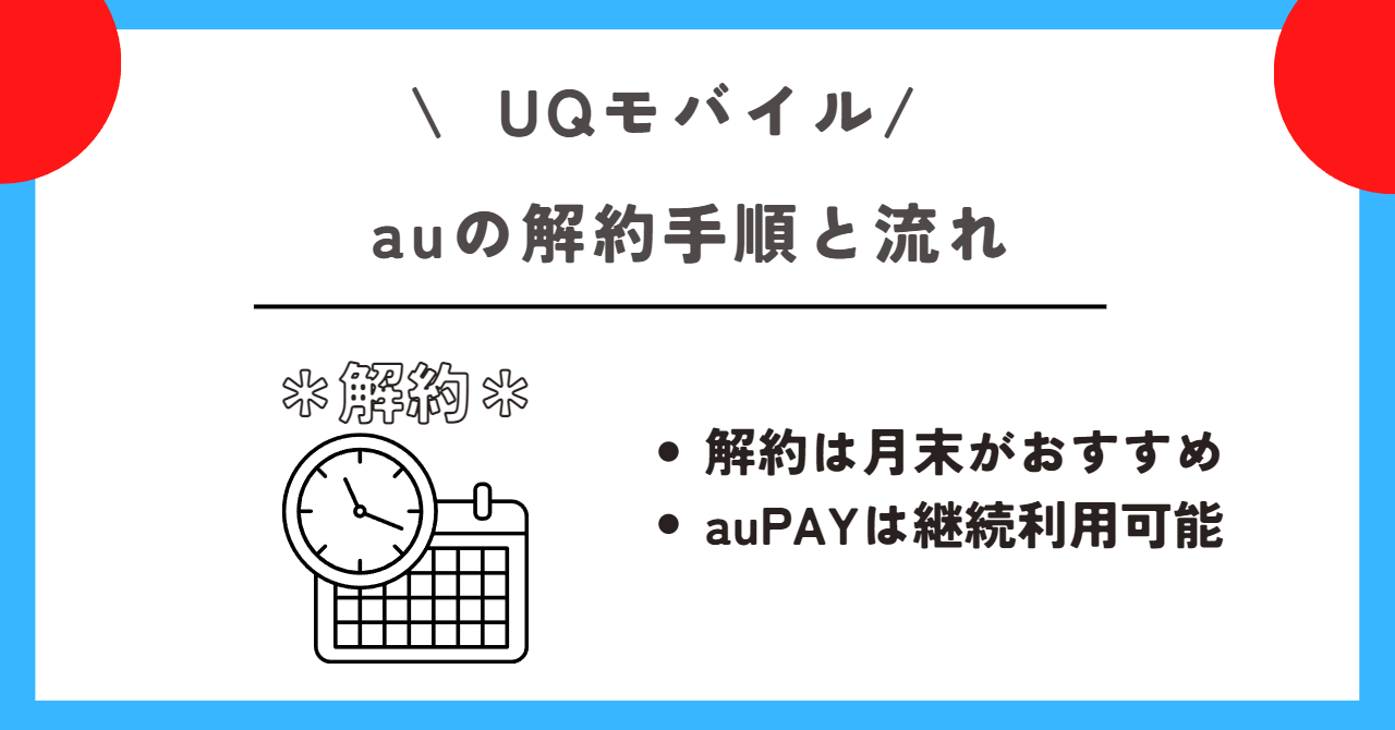 au UQモバイル 乗り換え