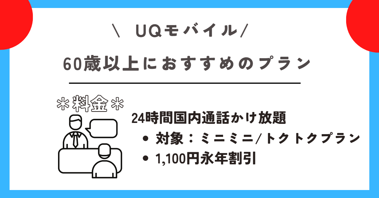 UQモバイル 料金プラン