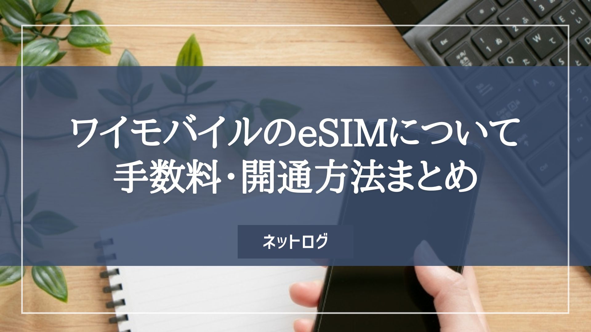 ワイモバイル eSIM