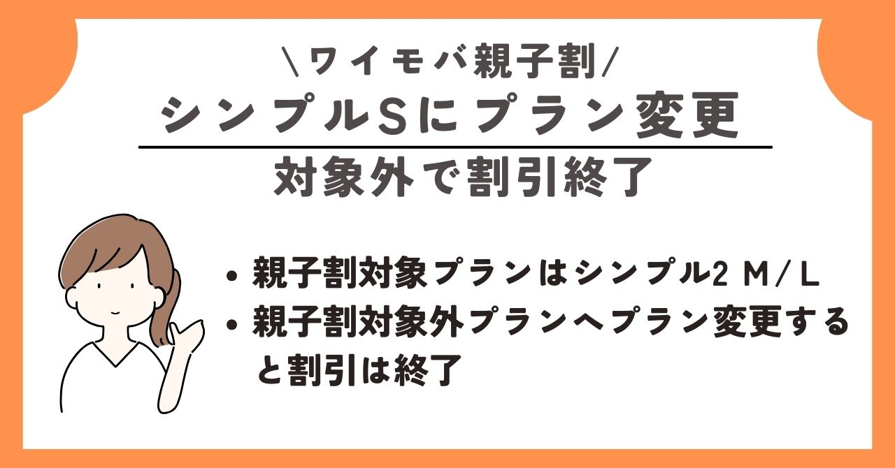 ワイモバ親子割