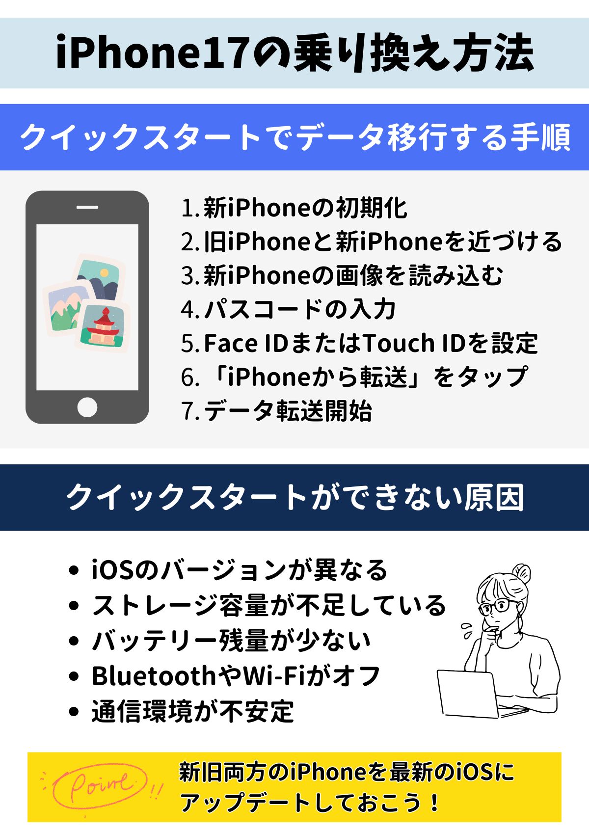 iPhone17 乗り換え方法