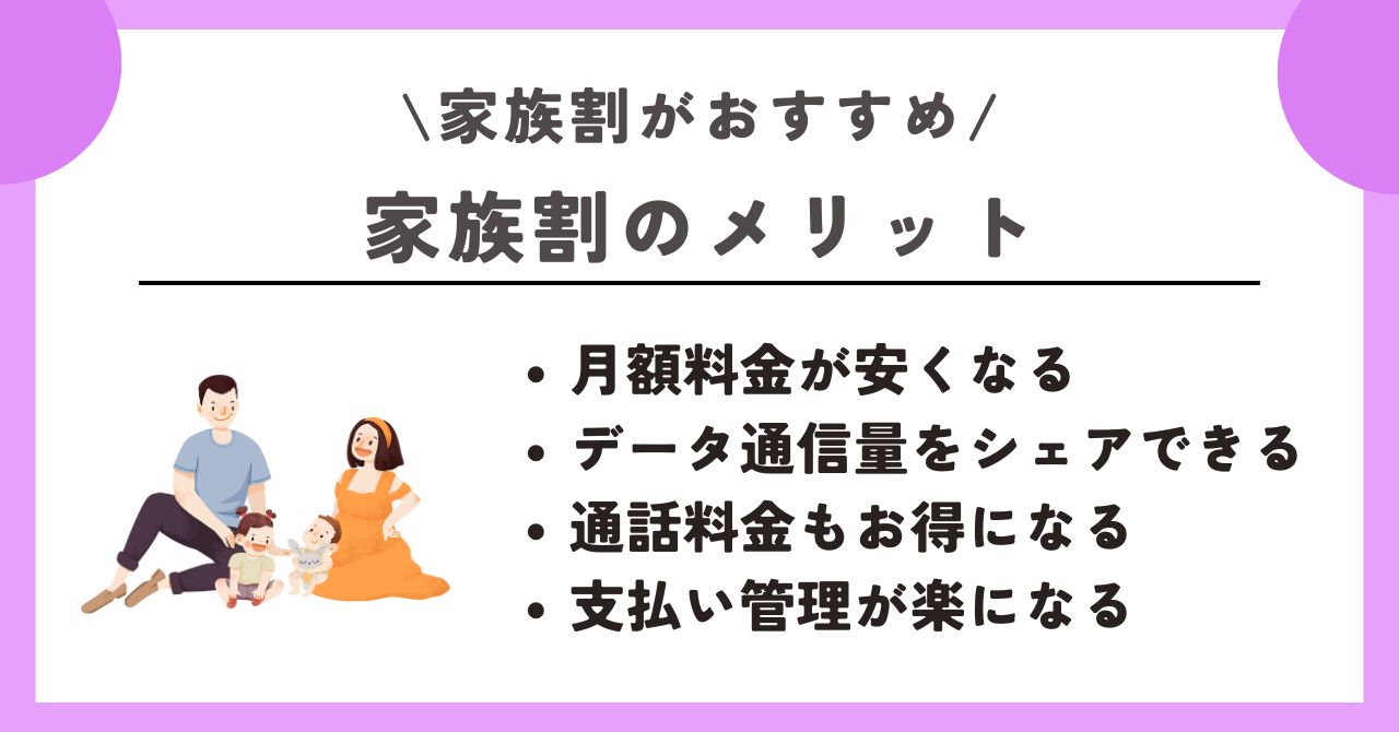 家族割　おすすめ