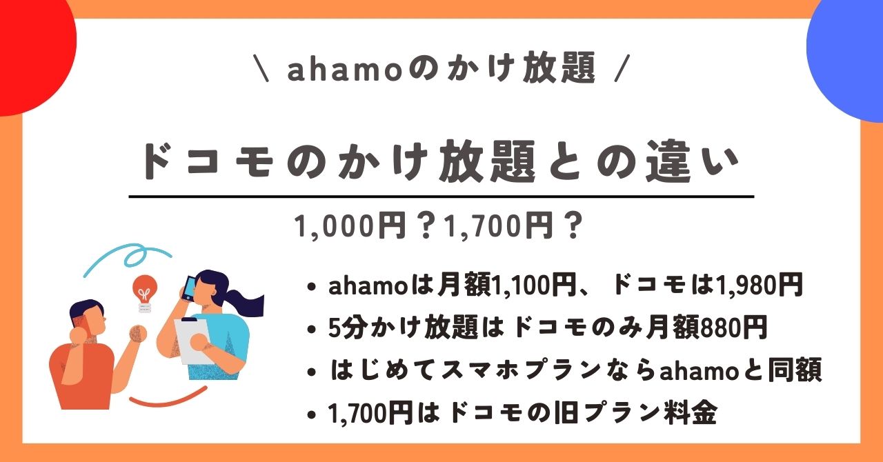 ahamo かけ放題