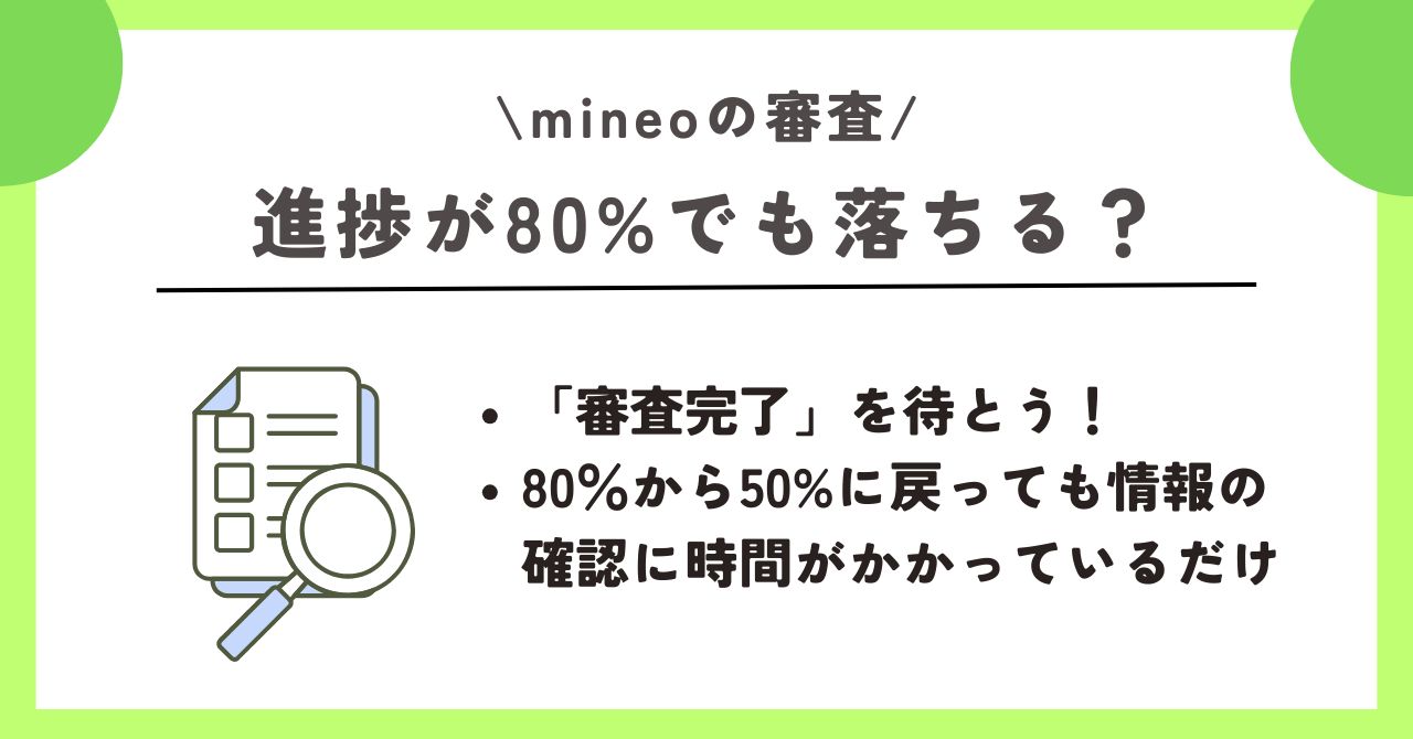 mineo 審査