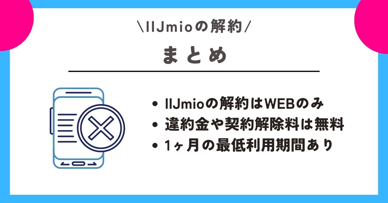 iijmio 解約