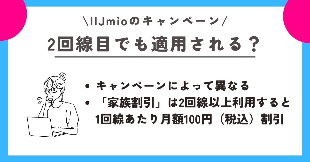 IIJmio キャンペーン